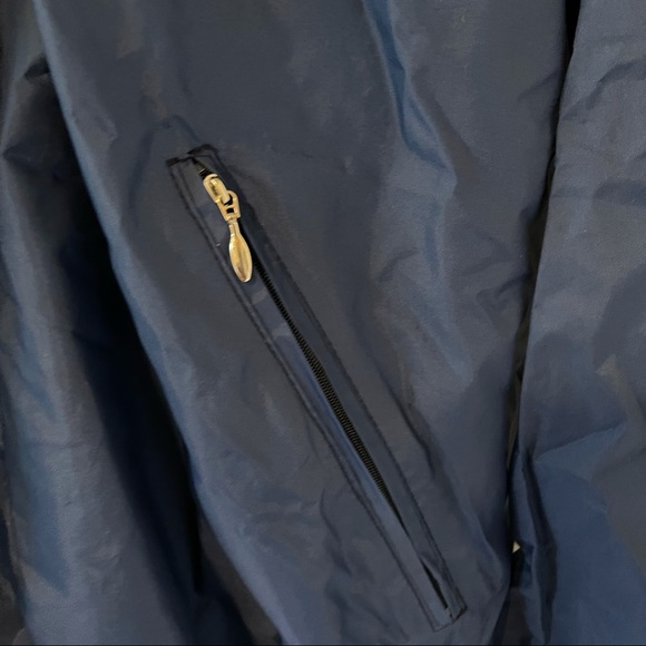 Vintage Pelzer Gore-Tex Rain Jacket Blue Full Zip Vented Made in USA-Large - Picture 4 of 12